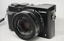 Panasonic LUMIX DMC-LX100 Black Digital Camera 12.8MP 3.1x Zoom ISO 200-25600
