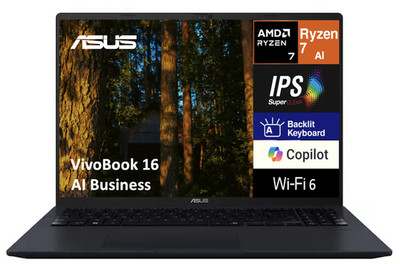 ASUS VivoBook 16.0'' 1920x1200 Ryzen AI 7 350 16GB RAM 512GB SSD Windows 11 Home