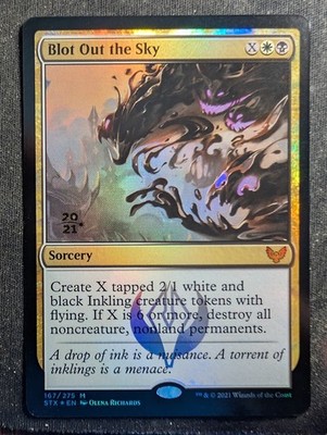 Blot Out the Sky - Foil Prerelease - Strixhaven School of Mages (MTG)