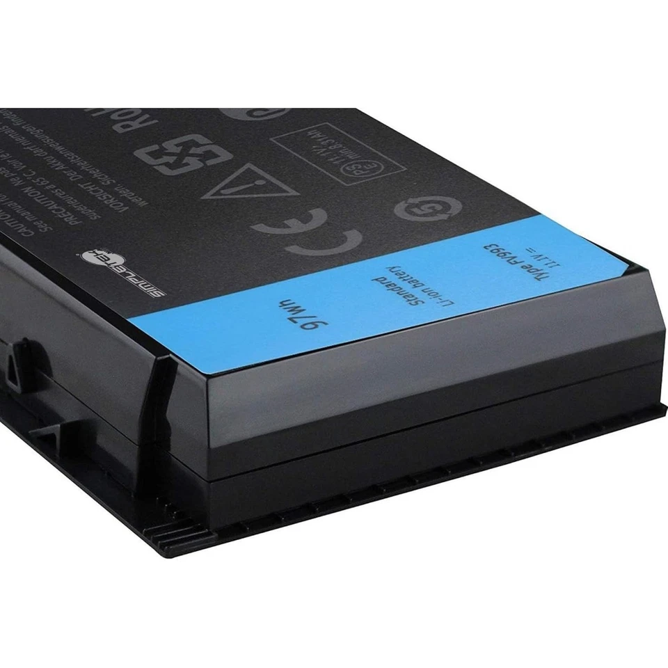 Batterie Compatible Dell Precision M4600 M4700 M6600 M6700 9 Cellules 11,1 V - Photo 4/4