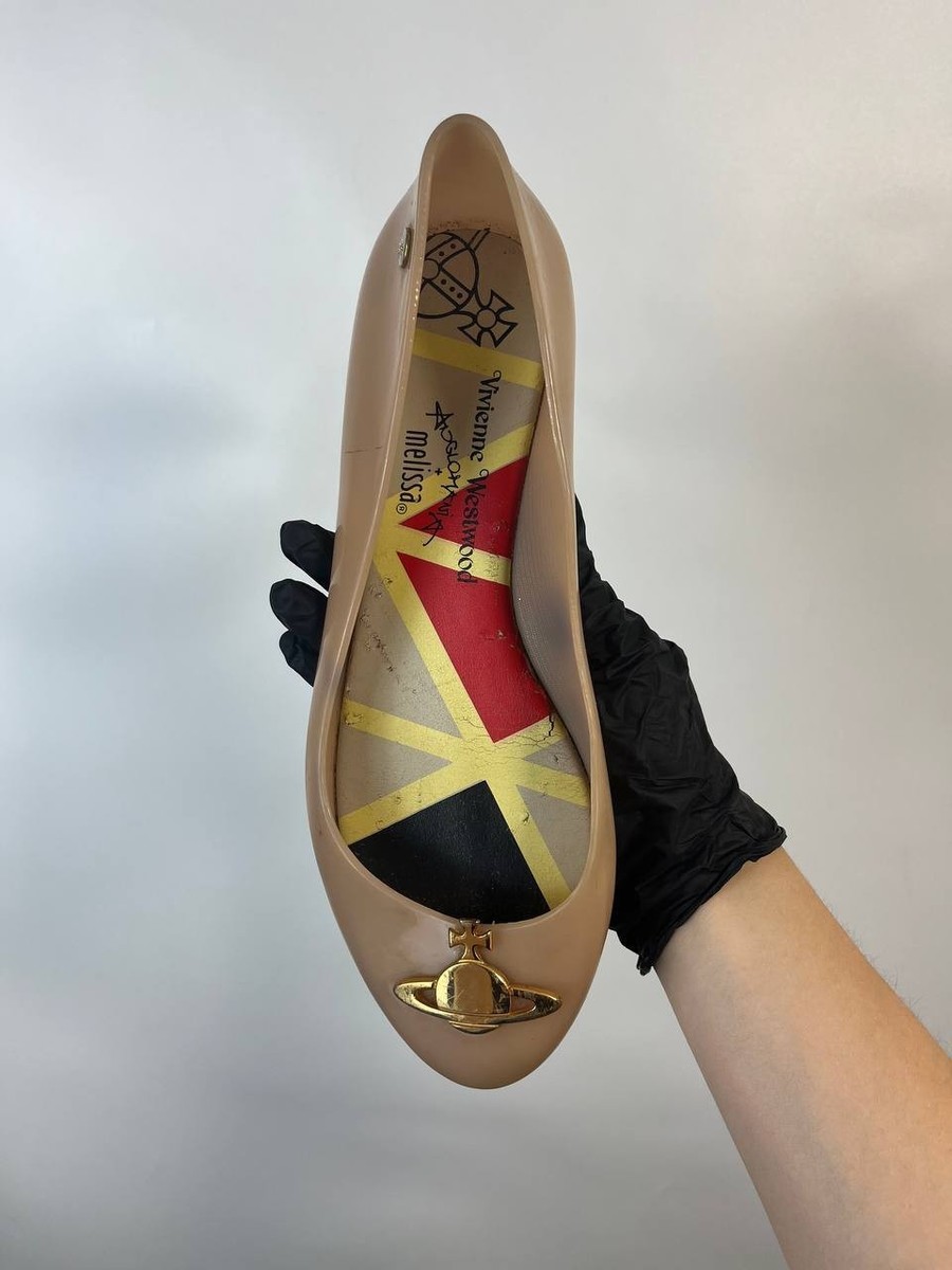 Vivienne Westwood for Melissa Space Love 16 Ballet Flats Size 36