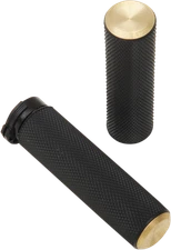Arlen Ness Fusion Brass Cable Hand Grips for 1980-2022 Harley Davidson Models