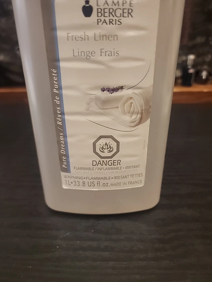 Lampe Berger 新鲜亚麻油香氛 33.8 FL 盎司。 1 L 升 — 第 2/2 张图片