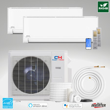 18000 BTU 230V 22.5 SEER Dual 2 Zone Olivia M...