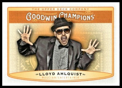 Lloyd Ahlquist 2019 Upper Deck Goodwin Champions #78 Epic Rap Battles Of History