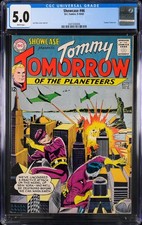 SHOWCASE# 46 TOMMY TOMORROW SILVER AGE COMIC 19/1963 CGC 5.0