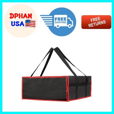 Versatile Insulated Food Delivery Bag with Shoulder Strap - Easy Carry Design