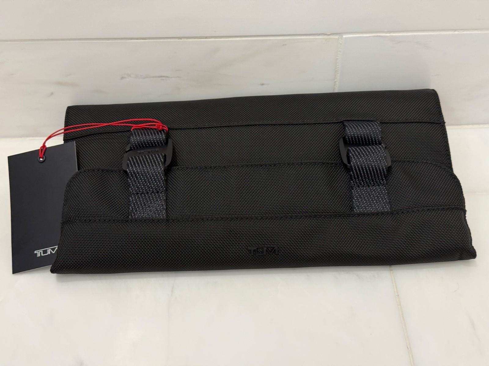 NEW Tumi + 11.0&rdquo; x 6.0&rdquo; Ballistic Nylon Mobile Organizer