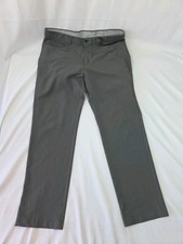 Greg Norman Men's Golf Performance Pant Gray 36x32 RN128492 Measures: 36x31