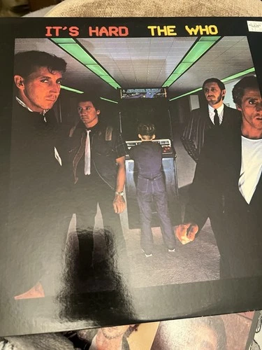 The Who - It’s Hard LP 1982 Warner Bros.  Vintage Vinyl Record - RARE
