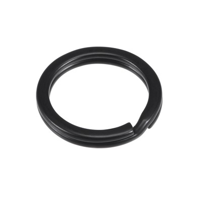 Geteilter Schlüsselring 1,8 x 20 mm offen flach Sprungverbinder für Schlüsselband Reißverschluss Handtasche 20X