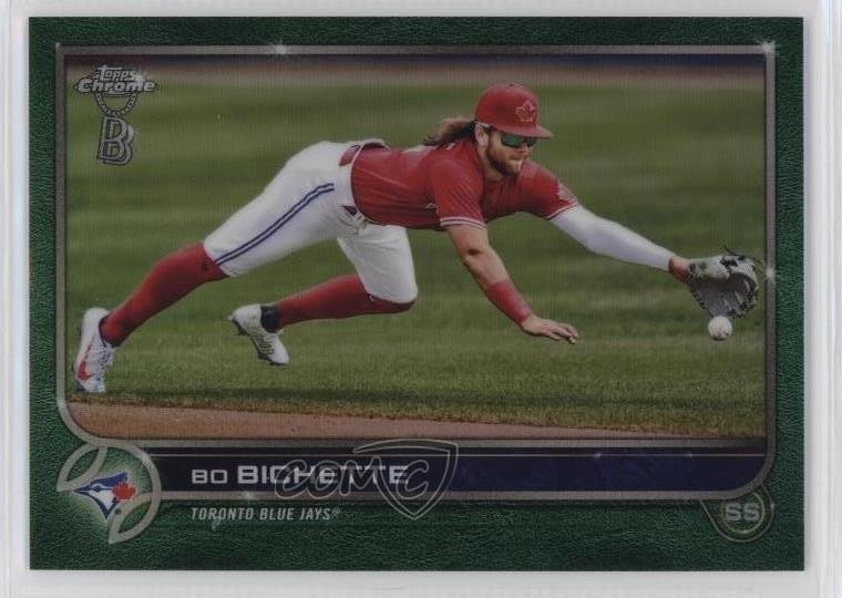 2022 Topps Chrome Ben Baller Edition Green Refractor 3/99 Bo Bichette #38 0su2