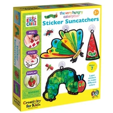 Creativity For Kids The Very Hungry Caterpillar Craft Kit-Sticker Suncatcher