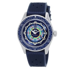 Mido Ocean Star Decompression Worldtimer Automatic Blue Dial Men's Watch