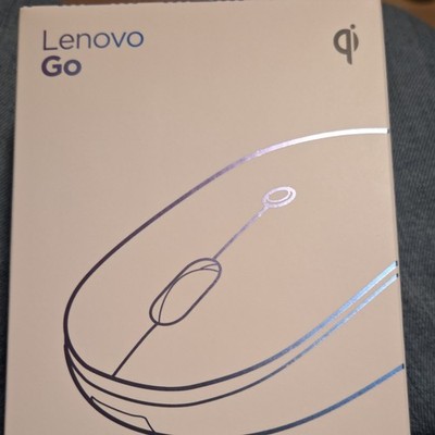 Lenovo Go Wireless Multi-Device Mouse Bluetooth USB-C Rechargeable Blue Optical