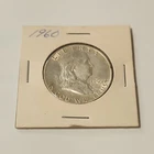 1960 Franklin Half Dollar 50C 90% Silver Uncertified US Coin KM#195