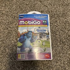 Vtech Disney Pixar Monsters University Mobigo Touch Learning System Game 4-6 Yrs