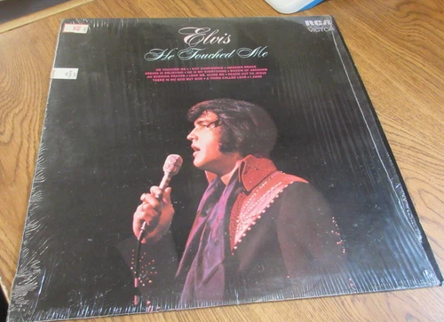 Vintage 1972 Elvis Presley HE TOUCHED ME LP Record VICTOR RCA LSP-4690 Stereo