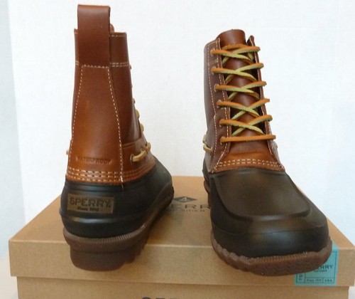 New Men`s Sperry Decoy Duck Boots STS13457-60 - Picture 8 of 21