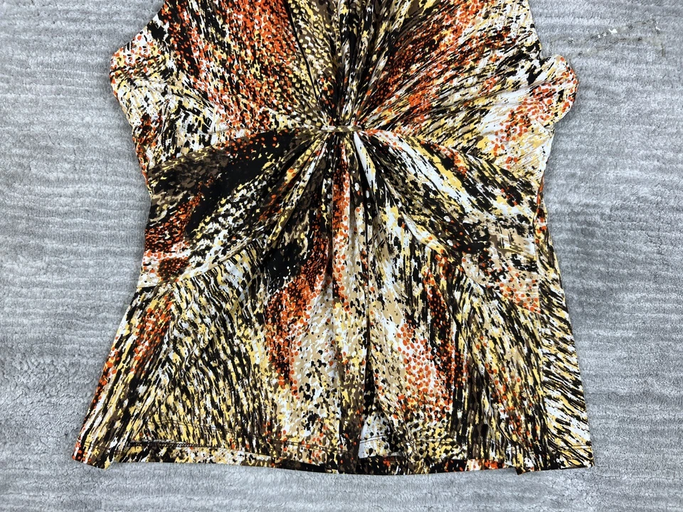 Top New Directions para mujer extra grande multicolor sin mangas cuello en V nuevo con etiquetas Foto 3 de 4