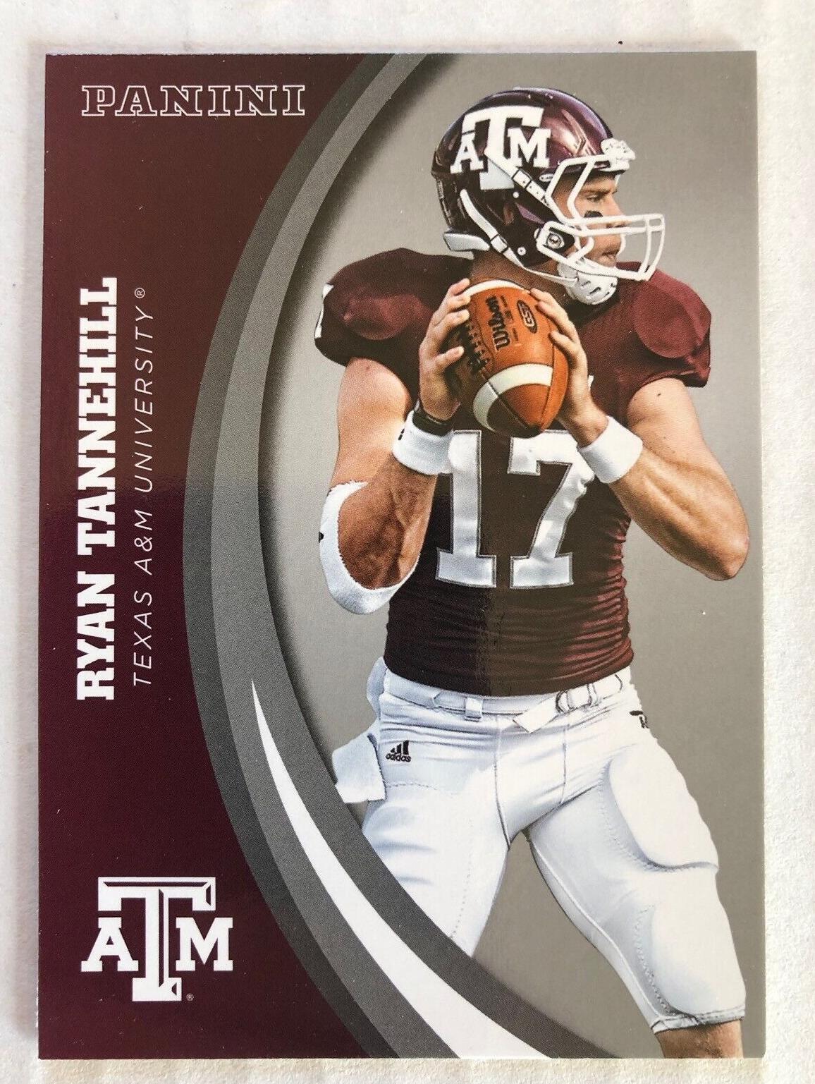 2015 Panini Texas A & M Aggies - Ryan Tannehill #48 Silver for sale ...