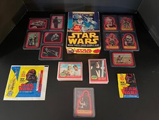 1977 Topps Star Wars Series 2 Complete Card Sticker Box Pack Wrapper Set