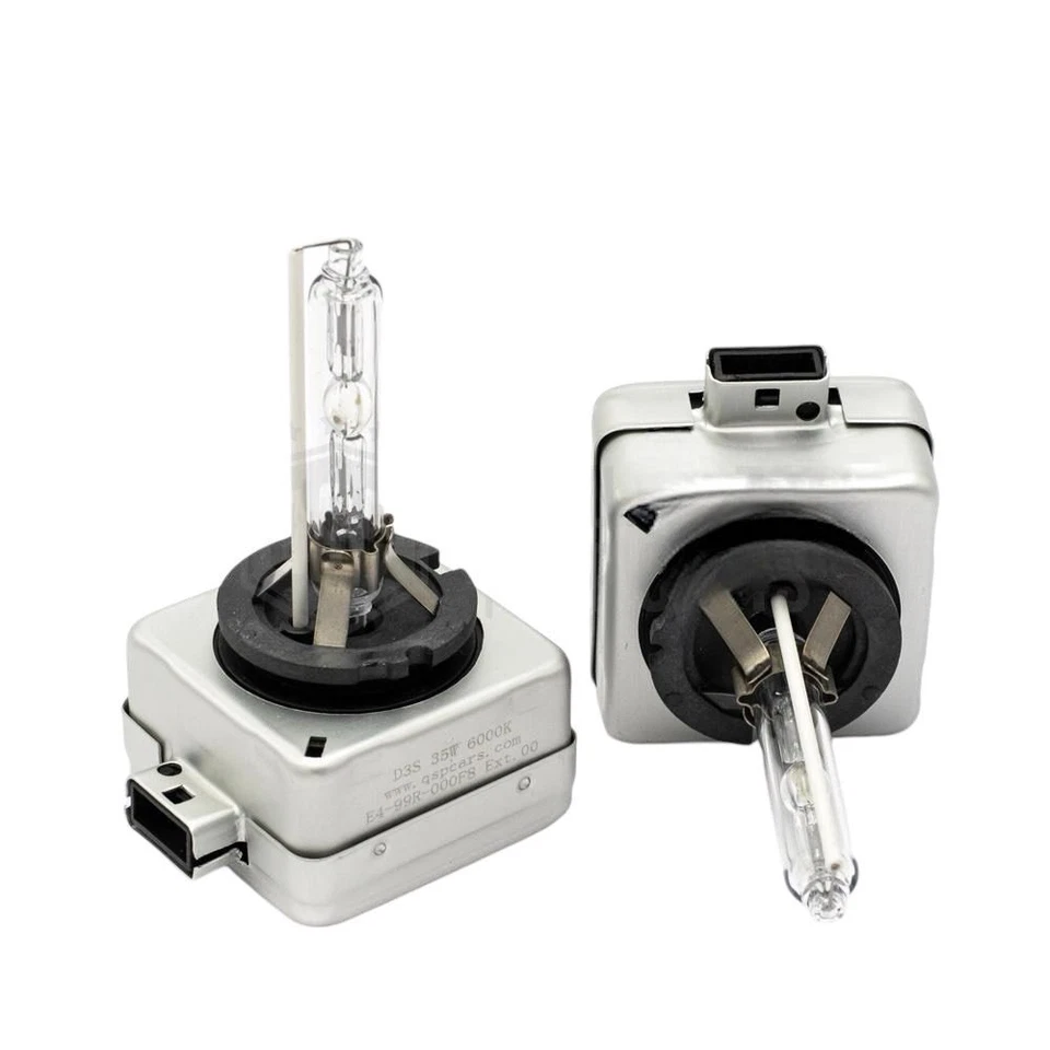 COPPIA LAMPADE LAMPADINE D1S XENON 35W 6000K BULB PER AUTO ANTIURTO - Immagine 2 di 3