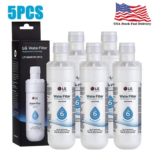 1/2/3/4/5/6/10 PACK Refresh Refrigerator Ice Water Filter LG LT1000P