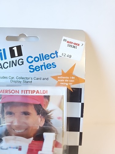 1991 Racing Champions Mobil 1 Racing Emerson Fittipaldi lot 1 - Picture 5 of 12