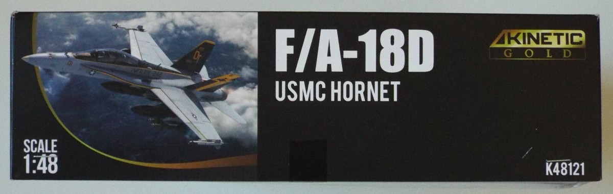 航空機・ヘリコプター Kinetic Gold F/A-18D USMC HORNET 1/48 1/48 F/A-18D USMC Hornet 
