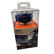 Vivitar HD Action Camera Camcorder DVR785HD Waterproof Bicycle and Helmet Mount