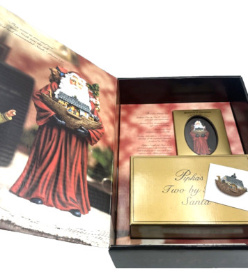 Pipka Collectors Club 2000 Memories of Christmas Noah's Ark Theme Set Open Box