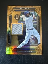 2023 Panini Chronicles - Gold Standard Swatches #GSS-BD Brennen Davis (MEM)