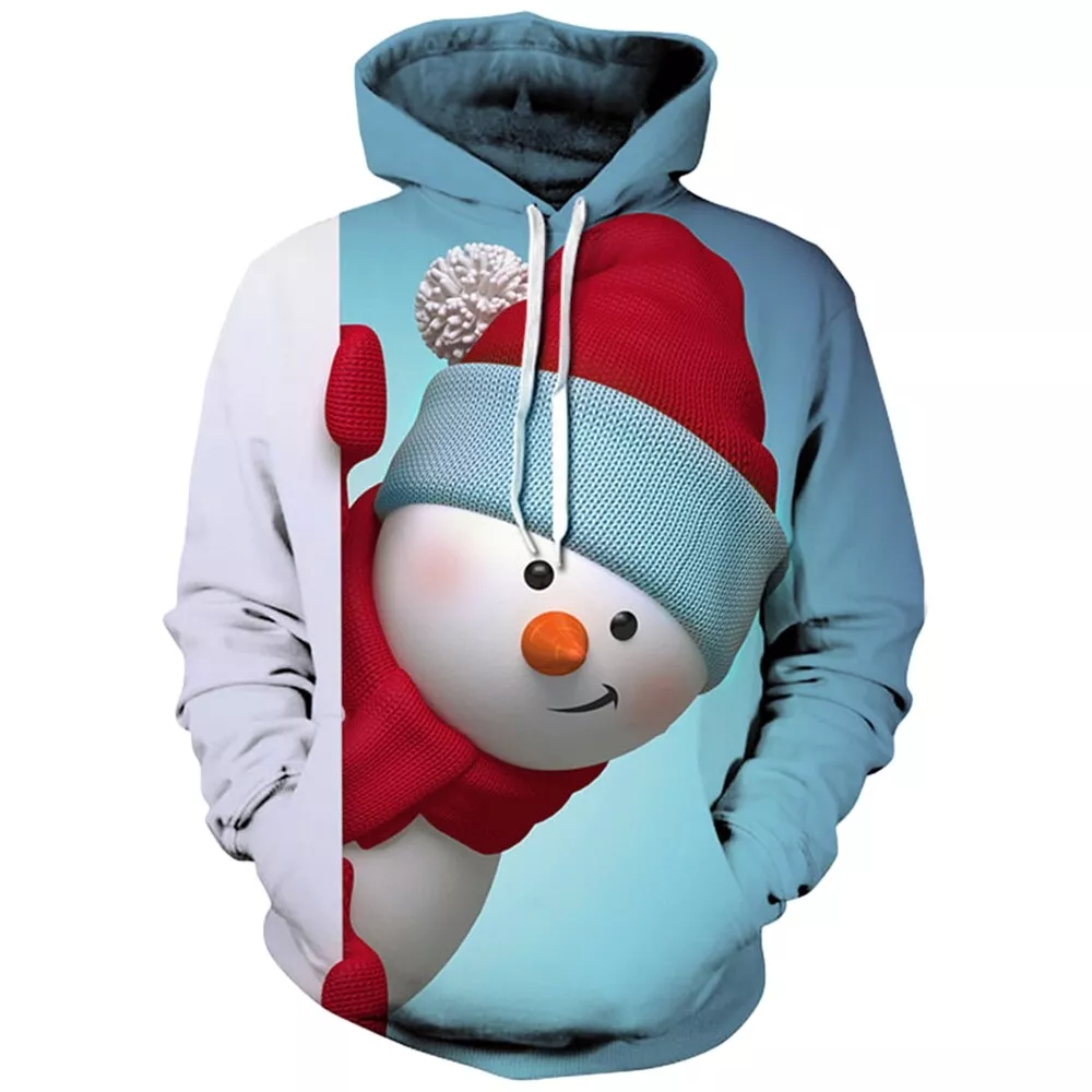 Snowman hoodie best sale