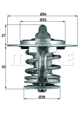 MAHLE TX 84 77 THERMOSTAT, KÜHLMITTEL