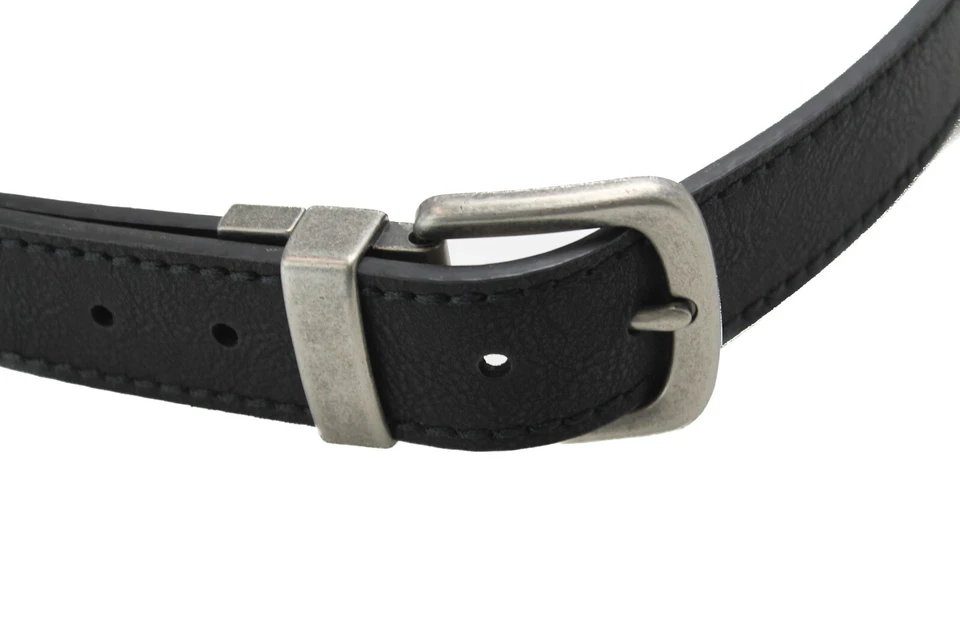 Cinturón Levi's Hombre M Hebilla Plateada Imitación Cuero Logo Clásico Foto 2 de 4