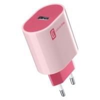 Cellular Line Caricabatterie Usb Type-A Stylecolor 12W Rosa ACHUSBSMART12WP