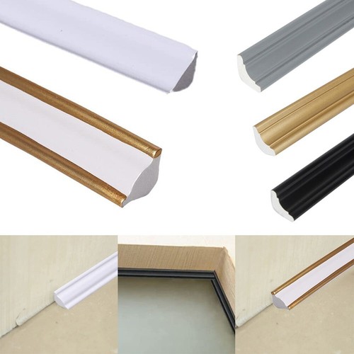 Self Adhesive and Durable PVC Corner Edging Strip for Wall Decor 2M