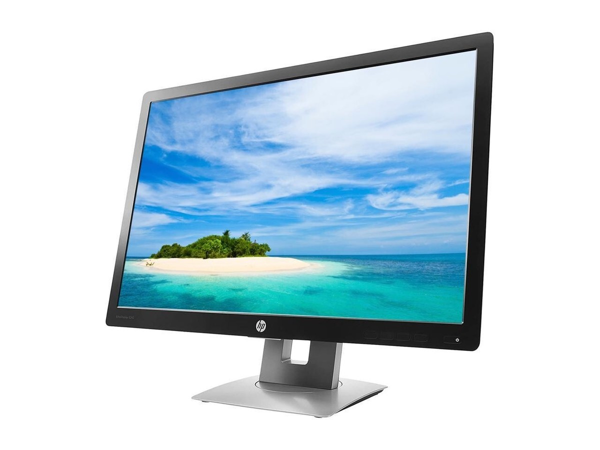 HP EliteDisplay E242 24” 1920x1200 IPS LED LCD Monitor HDMI DP 16