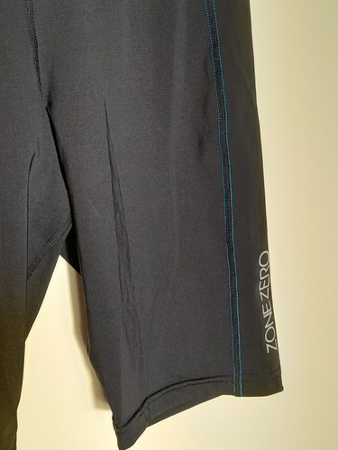 Zone0 Women's Compression Black Shorts For Running Cycling Active Wear Size XS - Picture 3 of 8