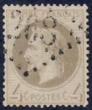 FRANCE 1863 SC #31 with "268" Numeral cancellation  scv $37.50  *Bay Stamps*