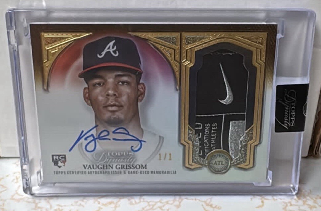 2023 Topps Dynasty Vaughn Grissom 1/1 Rpa
