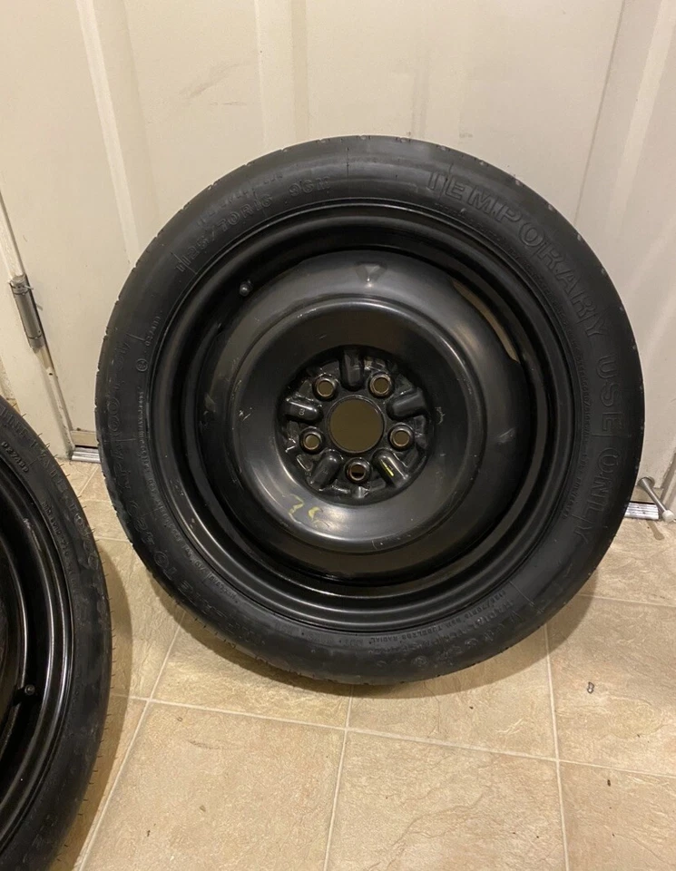 2003-2025 TOYOTA COROLLA SPARE TIRE WHEEL DONUT T125/70/R16 Prius Celica Etc - Image 4 of 4