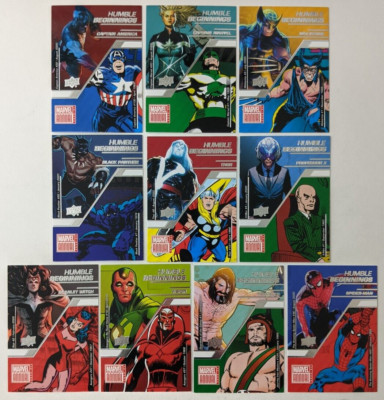 2021-22 Upper Deck Marvel Annual Humble Beginnings Wolverine #HB-10 4et