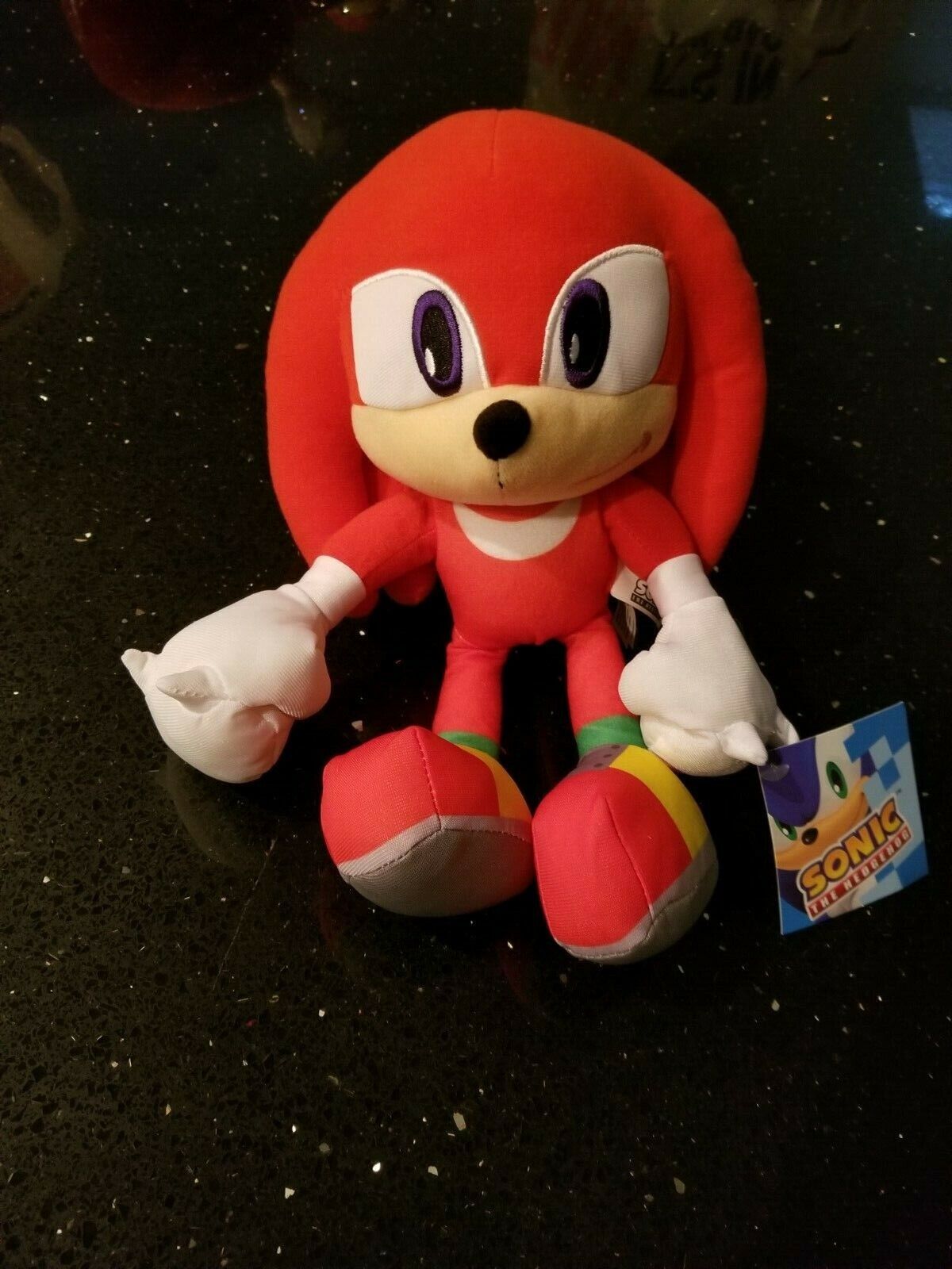 Conjunto Infantil Knuckles Vermelho amigo do Sonic em Promoção na