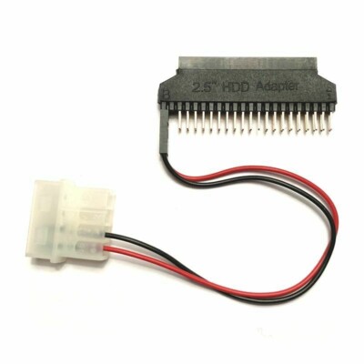 3.5'' HDD Adapter 40-Pin PATA Converter (w/Molex Power) to 2.5'' 44-Pin Hard Drive