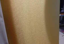 Brushed Brass Sheet plate guillotine cut - 0.9mm - Many sizes