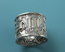 Napkin Ring - Sterling Silver - Chester 1900 - #17573