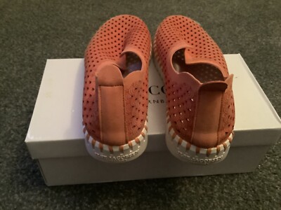 Ilse Jacobsen Tulip 139 Slip-On Shoes - Camelia Orange, Women's EU 36-41 (US 5-10)