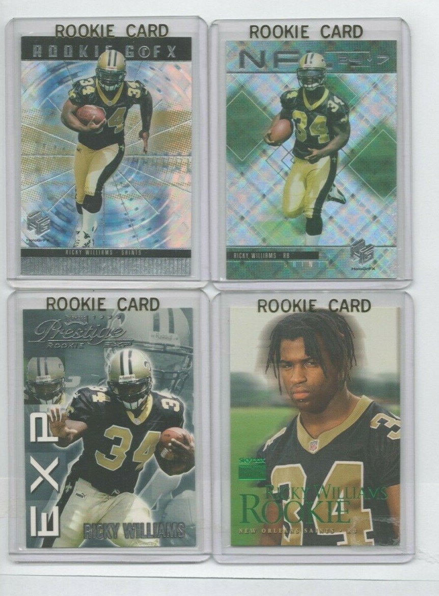 Ricky Williams 1999 Upper Deck Holo GrFX/SKYBOX PREMIUM Rookie Cards ...